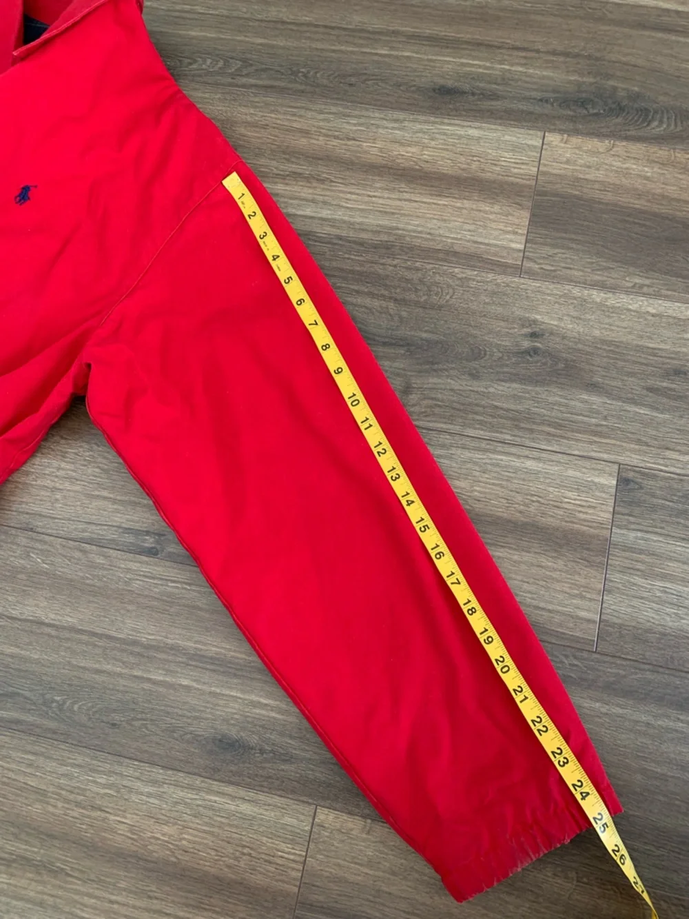 Polo Ralph Lauren 100% cotton Harrington Jacket Mens XL  Red Plaid Lined Pony - Picture 11 of 16